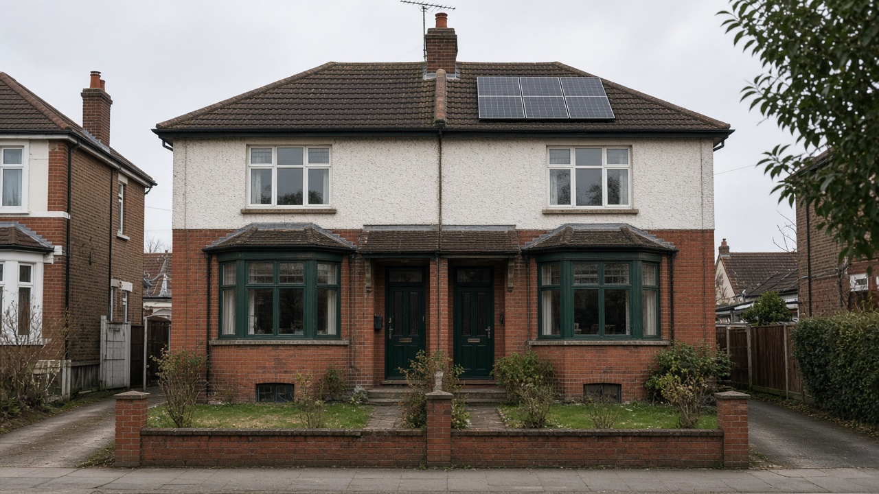 Semi Detached / End of Terrace: a pair of semi-detached houses